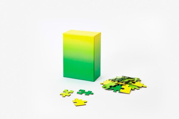 Small Gradient Puzzle - Green/