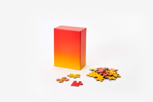 Small Gradient Puzzle - Red/Ye