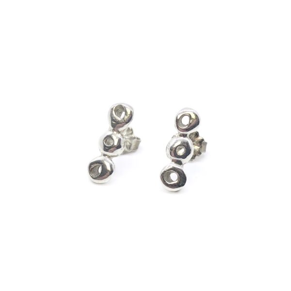 SS Triple Dot Earrings
