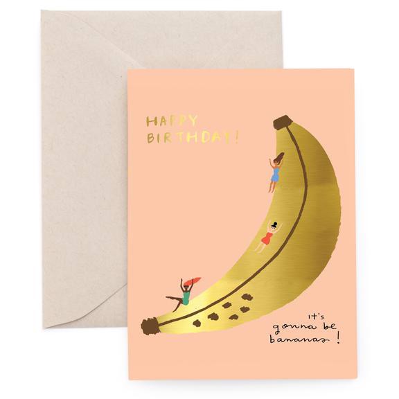 Banana Slide Card