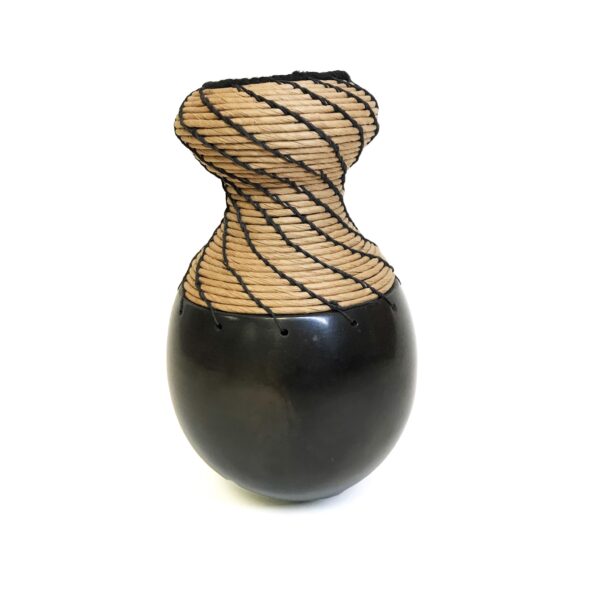 Basket Top Vase