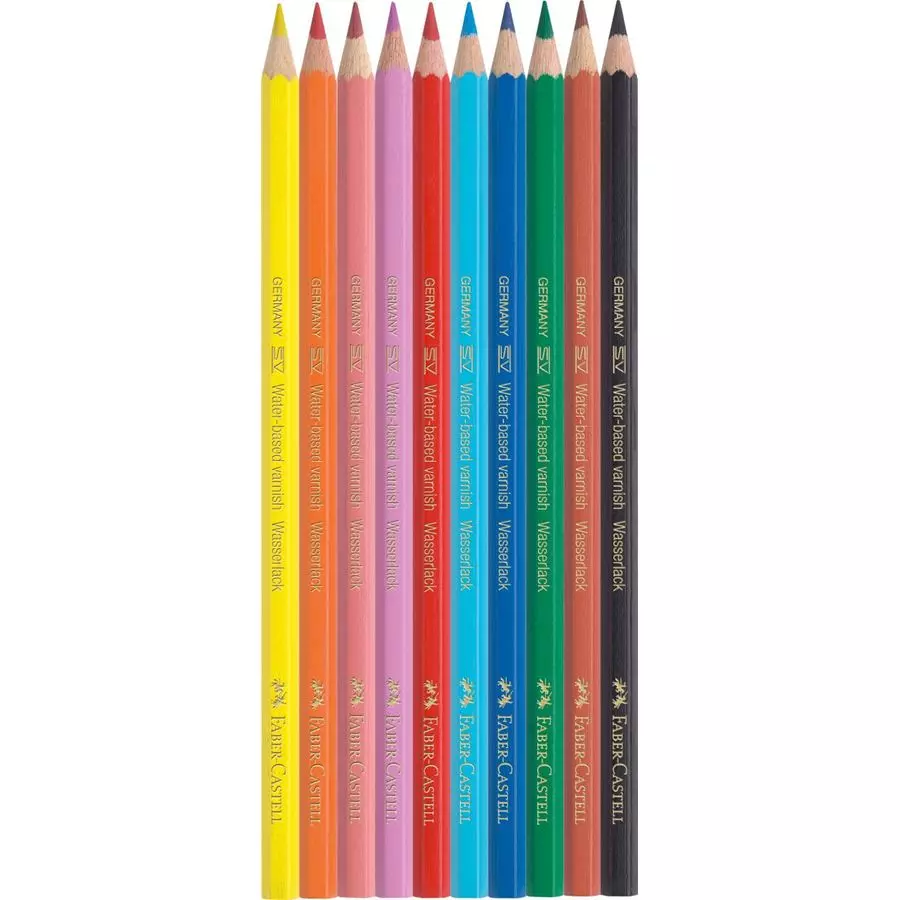 Faber-Castell Set of 12 Classic Pencil Crayons - ShopWAG