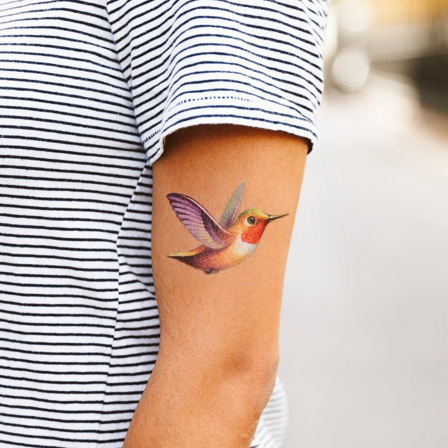 30 stunning hummingbird tattoo ideas and what they symbolize  YENCOMGH
